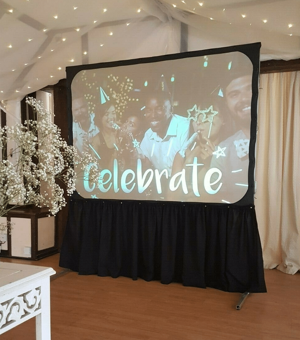 Bristol and Somerset projector and screen hire Keith Hards Entertainment